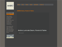 Tablet Screenshot of ambro.com.au